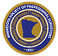 Circular logo with Minnesota outline, groups name, and 1951.